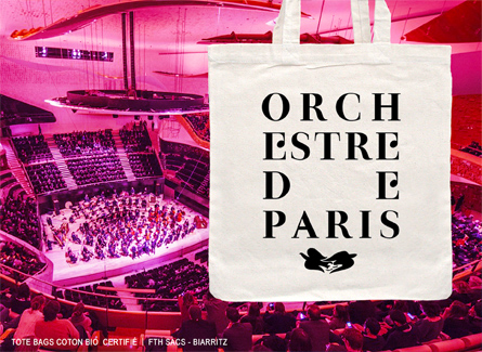 Tote bag Orchestre Paris